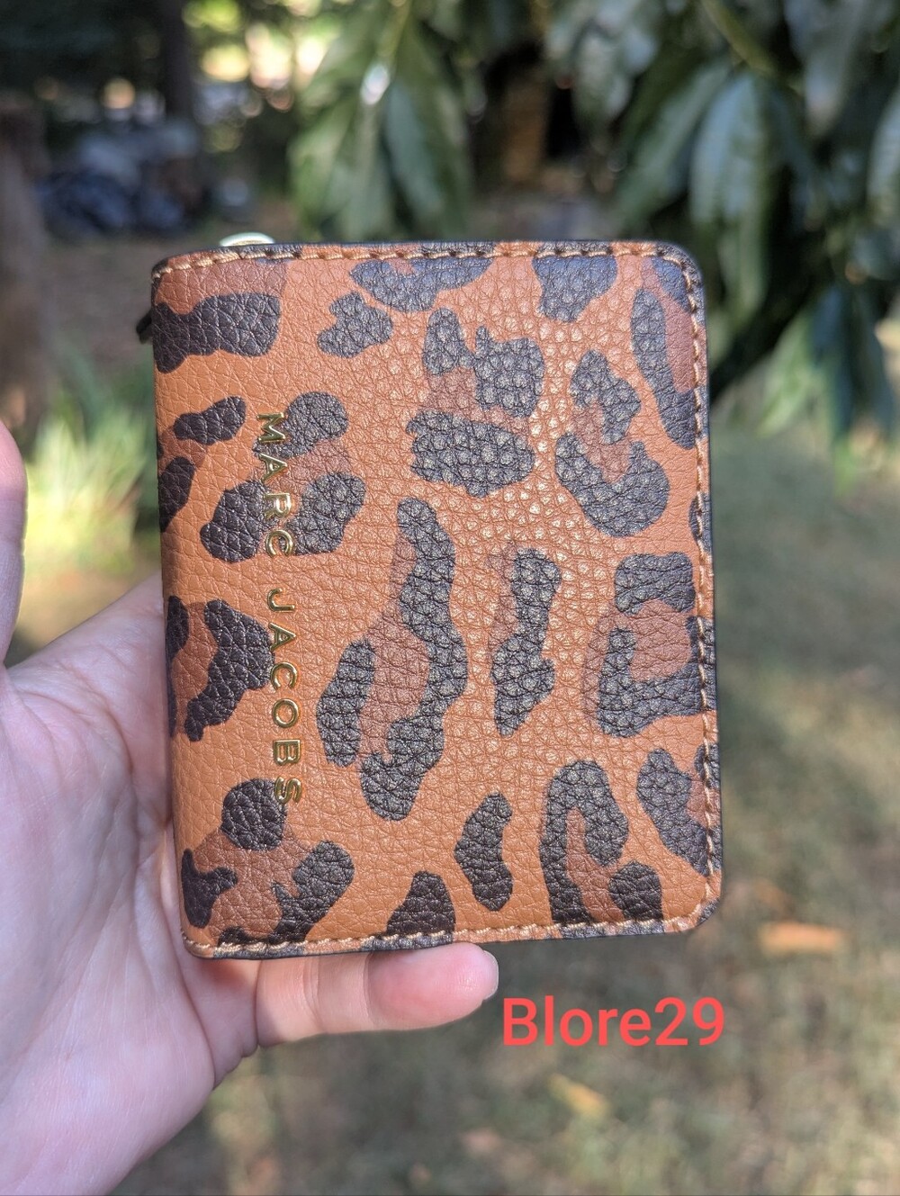 Leopard Wallet Leather